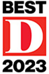 D Magazine Best of 2023 badge