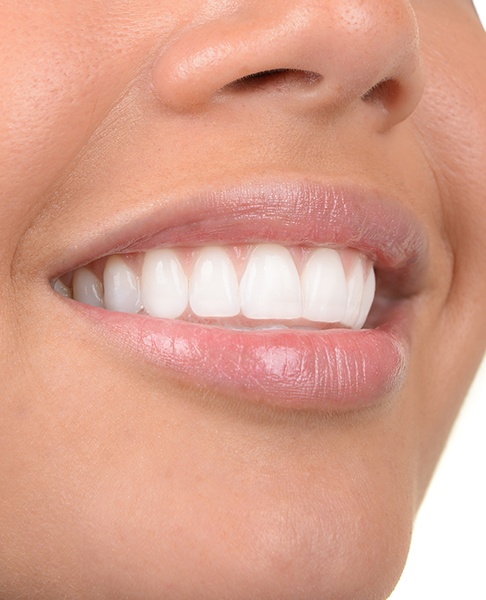 Beautiful smile after crown lengthening